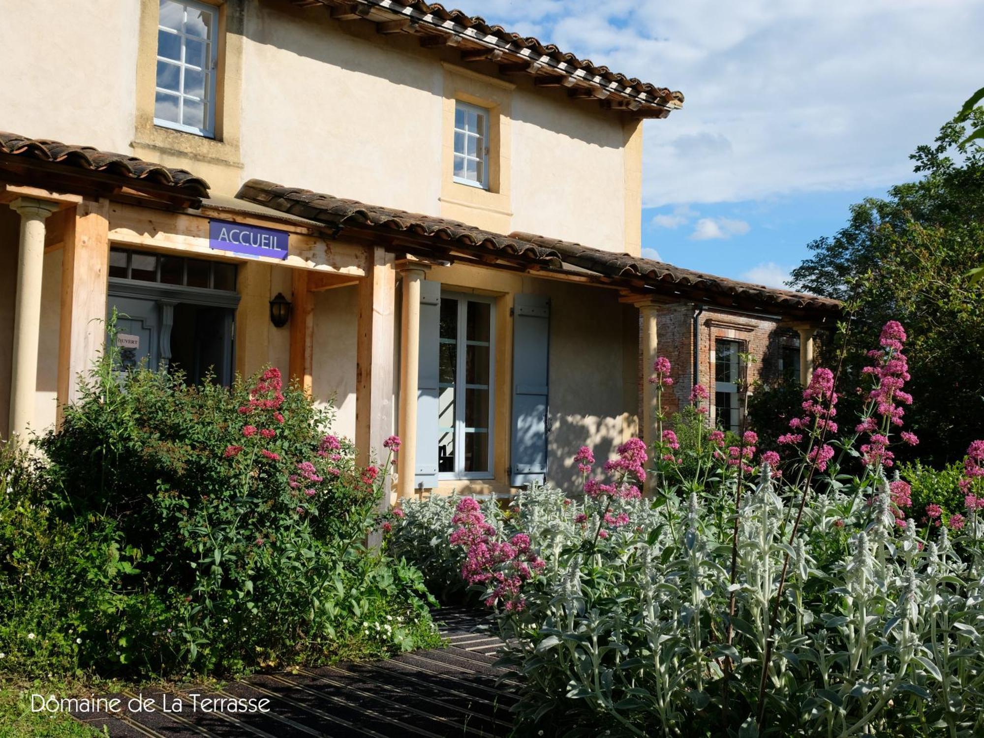 Domaine De La Terrasse Lejlighed Carbonne Eksteriør billede