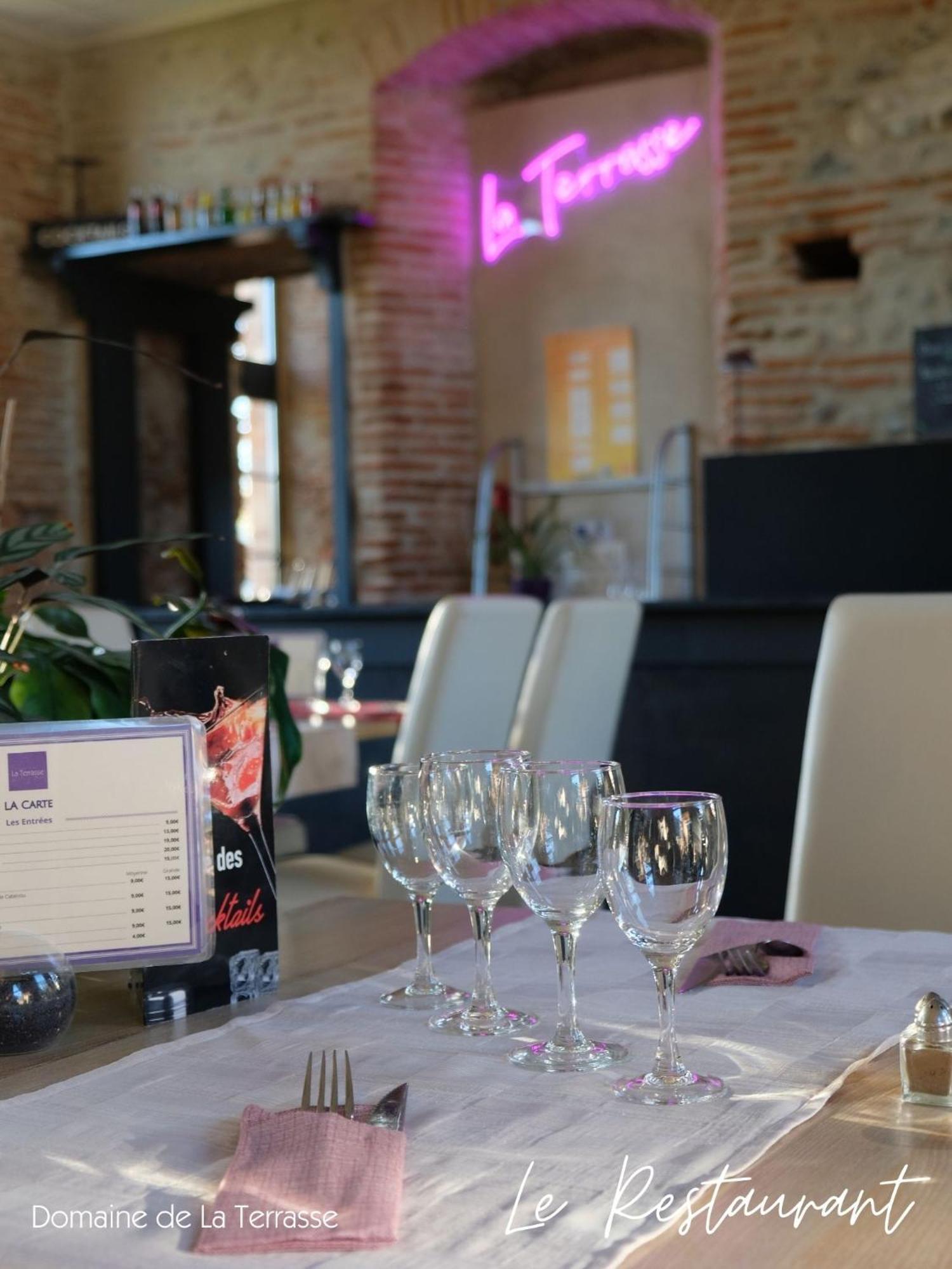 Domaine De La Terrasse Lejlighed Carbonne Eksteriør billede